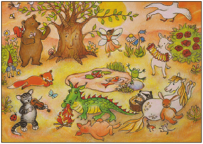 Postcard Geertje van der Zijpp | Summer Evening