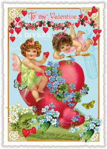 PK 1135 Tausendschön Postcard | To my Valentine
