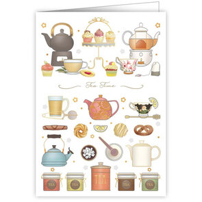 Greeting Card - Tea Time