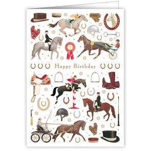 Greeting Card - Happy Birthday Horse