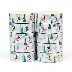Washi Tape | Winter Skiing