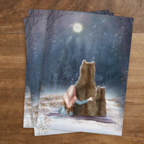 Postcard from Iris Esther - The Sound of Snow