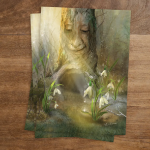 Postcard from Iris Esther - Snowdrops