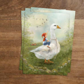 Postcard from Iris Esther - Nils Holgersson