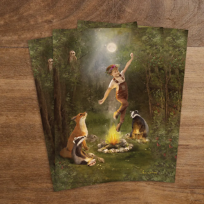 Postcard from Iris Esther - Firejump