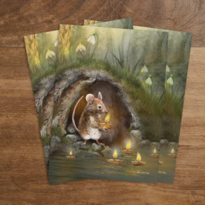 Postcard from Iris Esther - Candlemouse