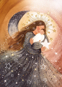 Postcard Bijdehansje | Starlight