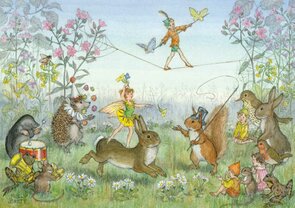 Postcard Molly Brett | Pixie Circus