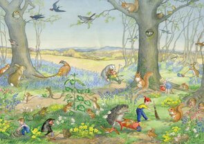 Postcard Molly Brett | Woodland Gardeners