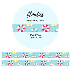 Washi Tape Floaties by Penpaling Paula
