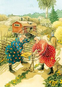 Inge Look Nr. 80 Postcard | Old Ladies Aunties 