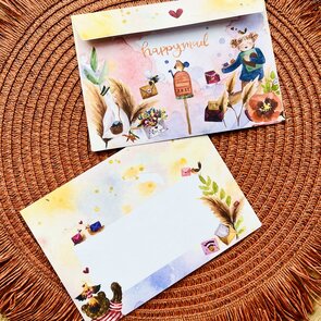 Envelope SET Happy Mail - Romyillustrations
