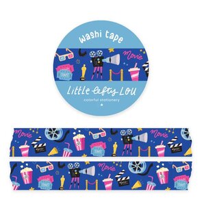Movie Night Washi Tape - Little Lefty Lou 