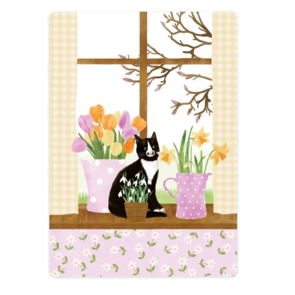 The Lemonbird Postcard | vensterbank vol lente