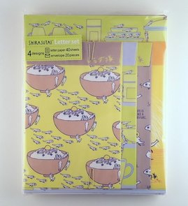 San-X Shirasutai postpapier set | Life is like a survival