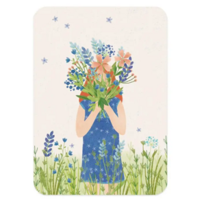 The Lemonbird Postcard | Bloemenmeisje