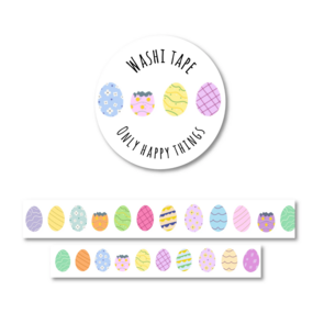 Washi Tape | Easter eggs - Only Happy Things