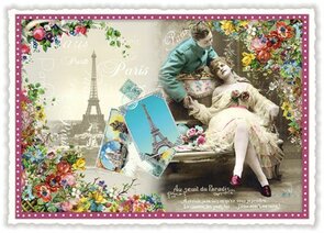PK 018 Tausendschön Postcard | Paris 
