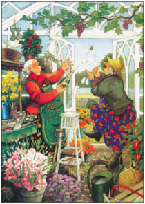 Inge Look Nr. 42 Postcard | Old Ladies Aunties 