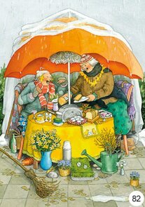 Inge Look Nr. 82 Postcard | Old Ladies Aunties 