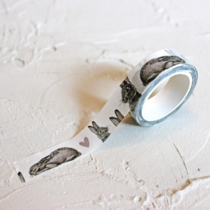 Washi Tape Bunny by Kaartstudio