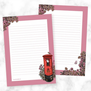 A5-Notizblock Briefkasten – doppelseitig – von Kaartstudio