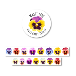 Washi Tape | Pansy - Only Happy Things