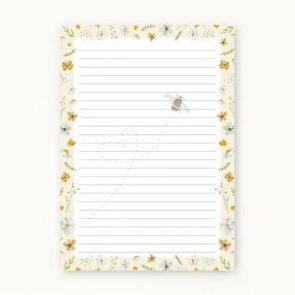 A5 Notepad by Art by Meer | Bloemen