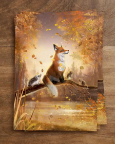 Postcard from Iris Esther - Wonder Fall