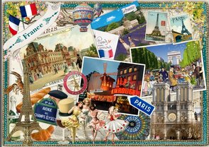 Länderpostkarte Barbara Behr - France