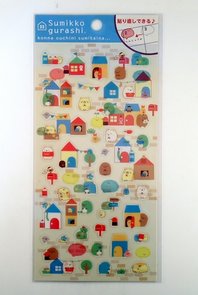 San-X Sumikkogurashi Clear Seal Sticker 