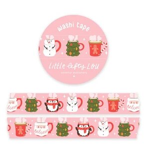Christmas Drinks Washi Tape - Little Lefty Lou 