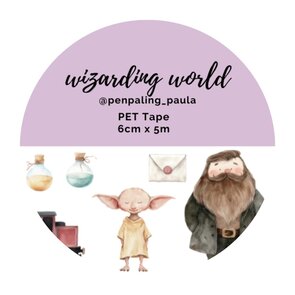 Wizarding World - PRE-CUT PET-tape by Penpaling Paula