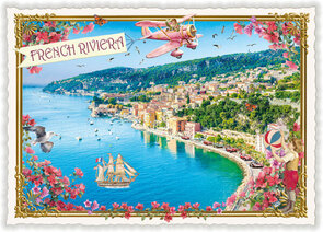 PK 1217 Tausendschön Postcard | La France – French Riviera