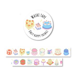 Washi Tape | Cakes - Only Happy Things