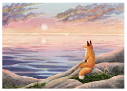 Postcard 350 by Katja Saario - Sunset