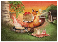 Postcard 337 by Katja Saario - Pancakes