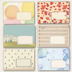 10 x Envelope MIX TikiOno | Graphic