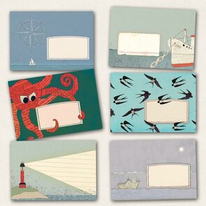 10 x Envelope MIX TikiOno | Maritim