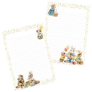 Illustrated Letter Pad Birthday Animals by Penpaling Paula