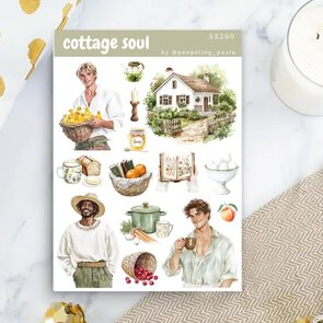Cottage Soul - Sticker Sheet by Penpaling Paula