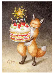 Postcard 469 by Katja Saario - Happy Birthday