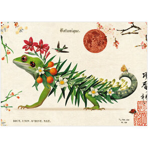 Inkognito Postcard | Lizard