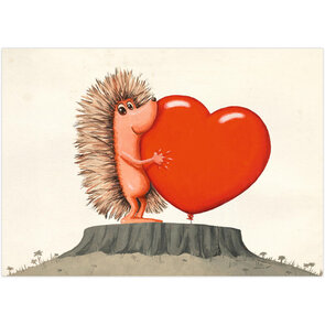 Inkognito Postcard | Friedensheld