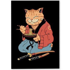 Postcard | Cat Ramen