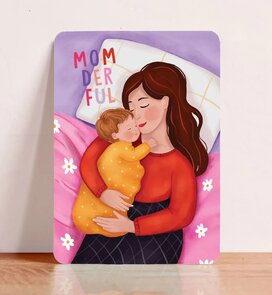 Postcard Momderful - Aniet Illustration