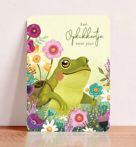 Postcard Opkikkertje- Aniet Illustration