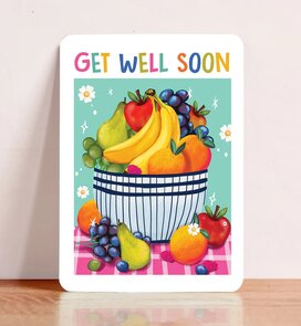 Postcard Get Well Soon - Aniet Illustration