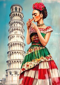 Frida Kahlo: Italy | Postcard Fripperies