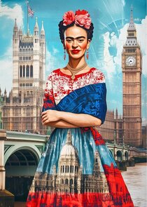 Frida Kahlo: Londen | Postcard Fripperies